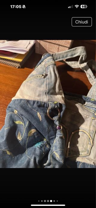 Borsa in jeans donna