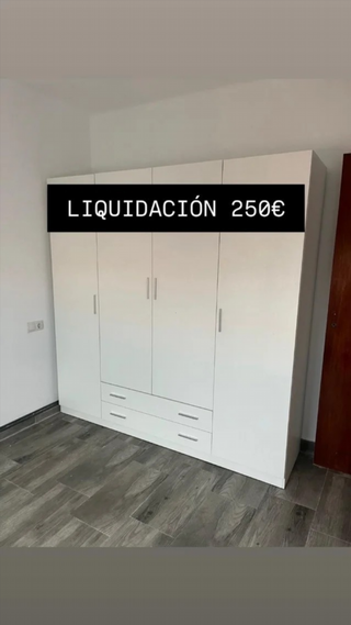 Armarios nuevos a estrenar