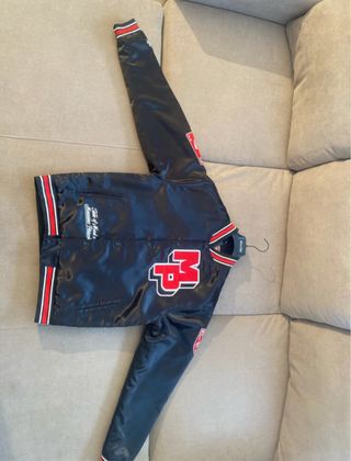 Bomber Massimo Pericolo nera e rossa