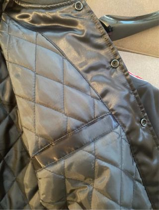 Bomber Massimo Pericolo nera e rossa