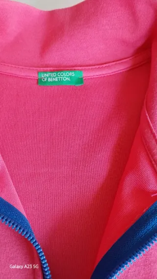 Chaqueta Benetton Algodón Tricolor