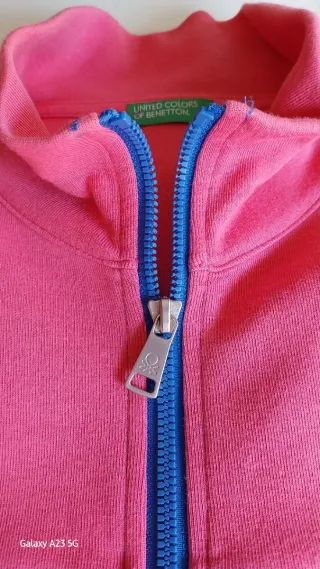 Chaqueta Benetton Algodón Tricolor