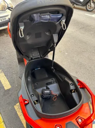 Kymco DTX 360 ABS Negra/Naranja