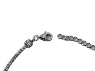 pulsera plata 925mm con piedra con circonita