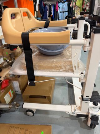 Silla WC con Ruedas Nueva para Mayores