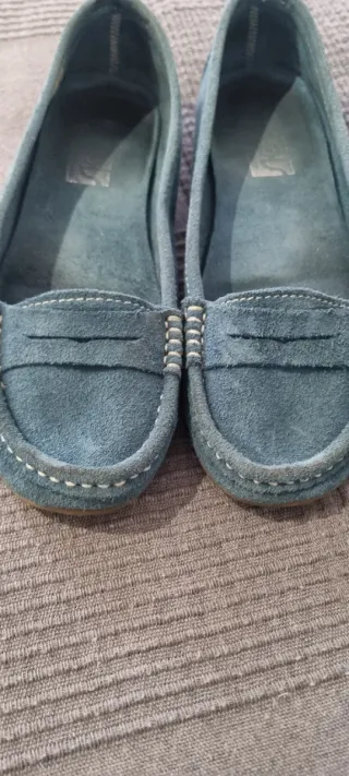 Mocasines azules