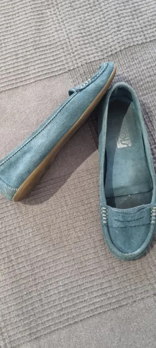 Mocasines azules
