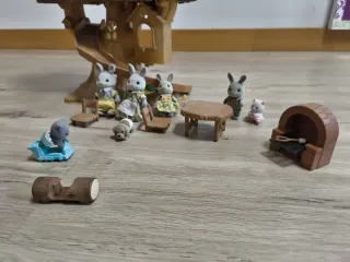 Casa Sylvanian Families con Familia