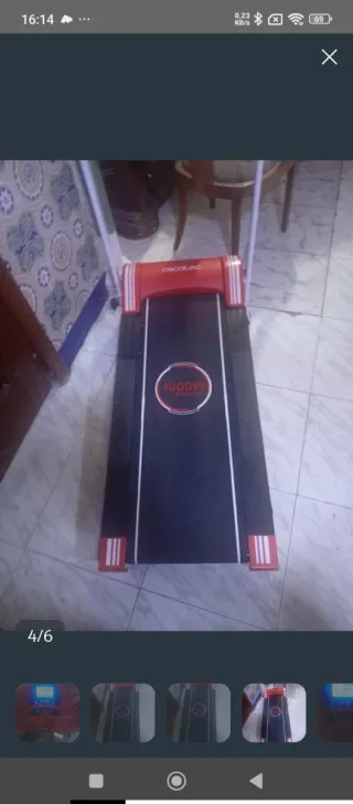 Cinta de correr Cecotec 1000W