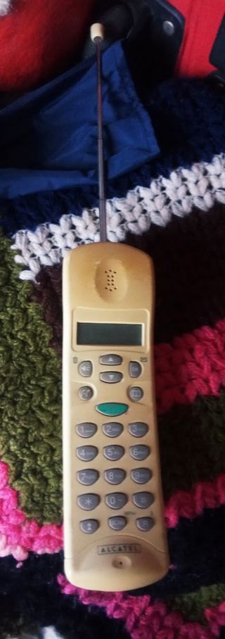 Teléfono Inalámbrico Alcatel Beige