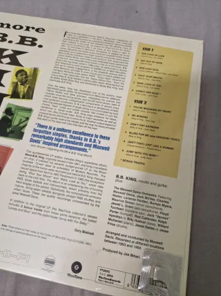 Vinilo B.B. King - More B.B. King