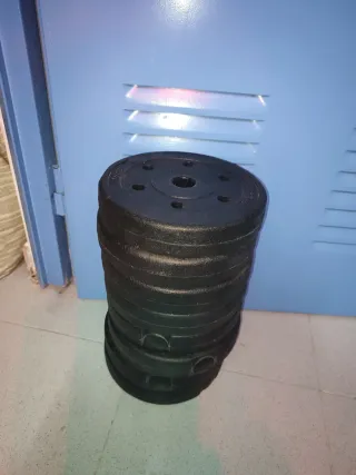 Pesas ajustables para gimnasio