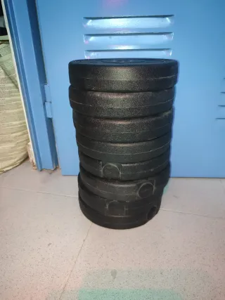 Pesas ajustables para gimnasio