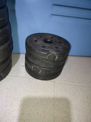 Pesas ajustables para gimnasio