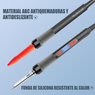 Kit Soldador 90W Temperatura Ajustable