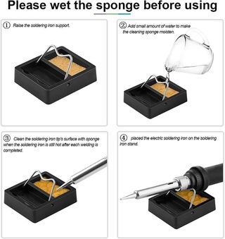Kit Soldador 90W Temperatura Ajustable
