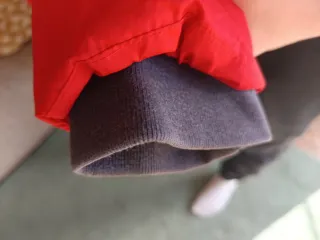 Plumífero Hugo Boss Rojo niño talla16 Muy calentit