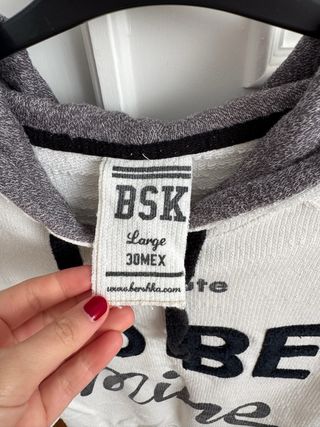 Sudadera Bershka