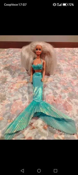 Barbie vintage Sirena Mermaid 1991