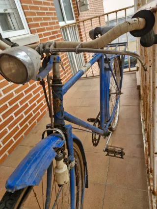 Bicicleta BH antigua freno varillas