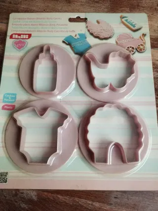 Cortadores Galletas Bebé (4 uds)