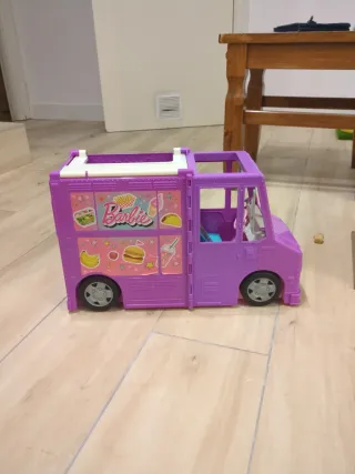 Camión de Comida Barbie Morado