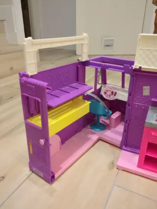 Camión de Comida Barbie Morado