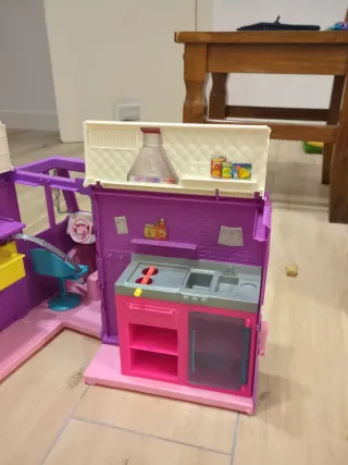 Camión de Comida Barbie Morado