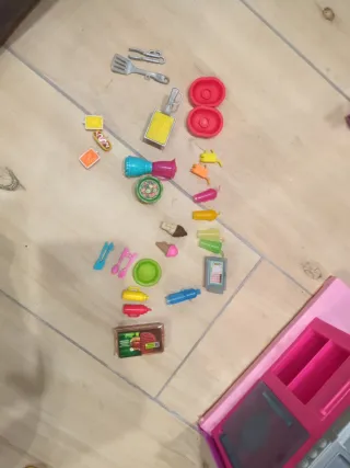 Camión de Comida Barbie Morado