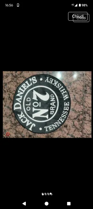 Tappeto Jack Daniel's