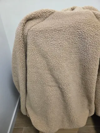 Chaqueta Brandit Beige Negra Talla L Mujer