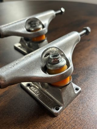Ejes de Skate Plateados
