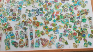 Lote cromos antiguos de la  palma