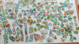 Lote cromos antiguos de la  palma