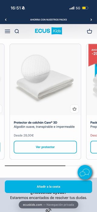 Colchón Minicuna Care Mini Antiplagiocefalia