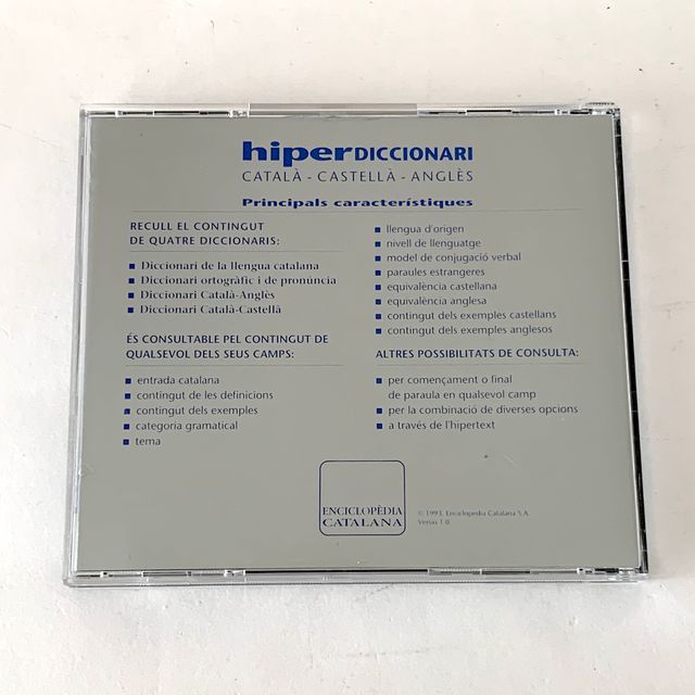 HIPERDICCIONARI CATALÀ CASTELLÀ ANGLÉS