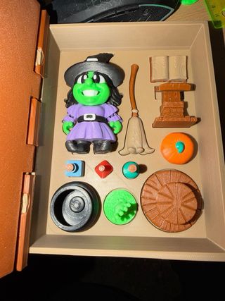 Libro Juego Magic Witch Set