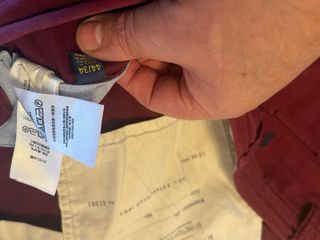 Pantalón Ralph Lauren W44 Rojo