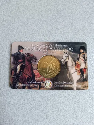 Bélgica 2015 Waterloo 2.50 Euro