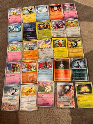 Lote 100 Cartas Pokémon Variadas