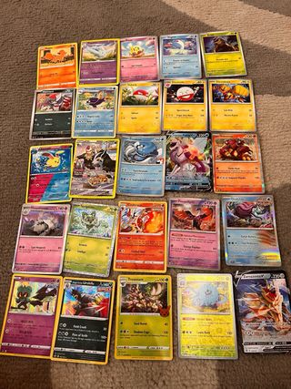 Lote 100 Cartas Pokémon Variadas