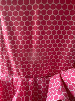 Traje Flamenca Niña Rosa Lunares