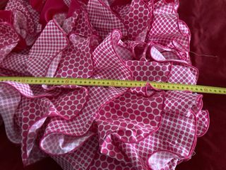 Traje Flamenca Niña Rosa Lunares