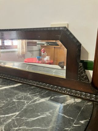 Cómoda Sacristía Mármol y Madera