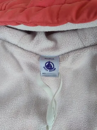 Abrigo bebé Petit Bateau 18 meses