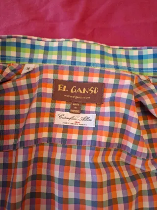 Camisa El Ganso cuadros multicolor