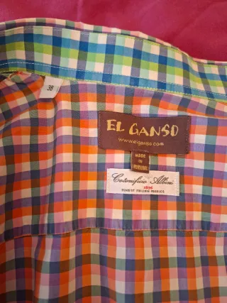 Camisa El Ganso cuadros multicolor
