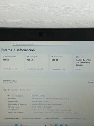 Dell Latitude 5290 i5 / 8Gb / 256Gb