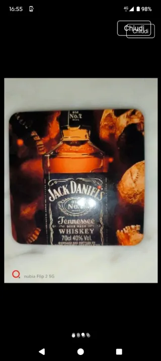 Calamita Frigorifero Jack Daniel's