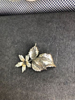 fiore e foglie vintage